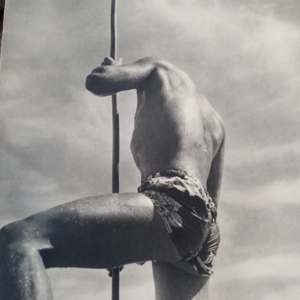 1935 Pierre Verger Heliogravure Semi-nude